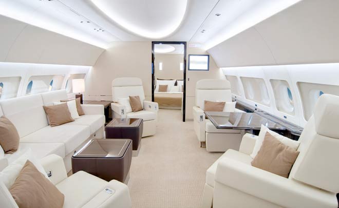 BBJ for charter