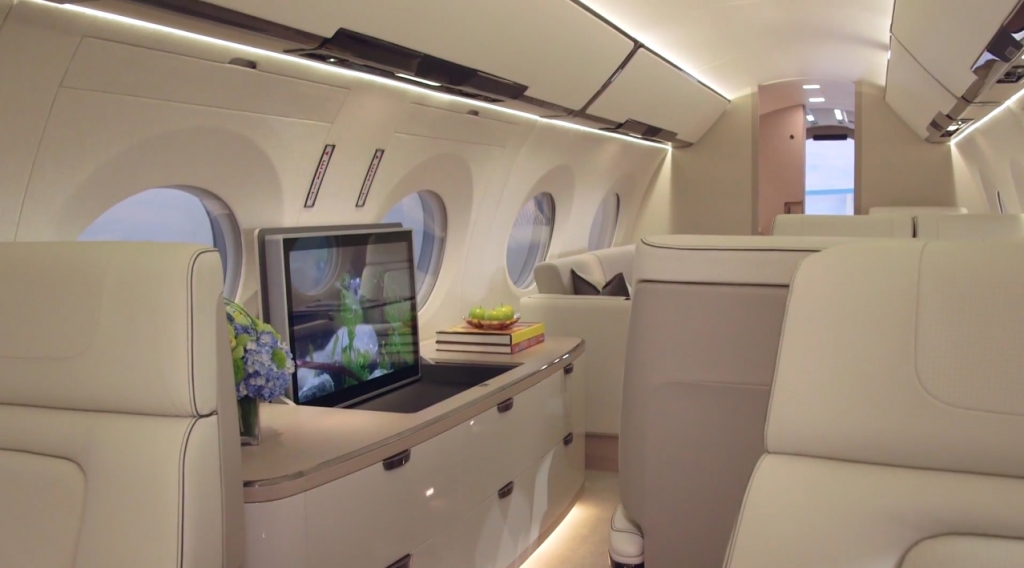 NBAA 2014 G600-Cabin