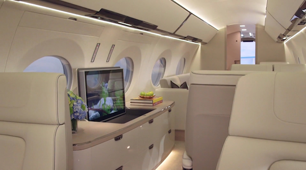 NBAA 2014 G600-Cabin