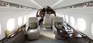 falcon 5X interior
