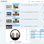 AirCharter.com Booking Engine Aircraft Details