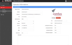 Air Charter Broker Software Operator Management