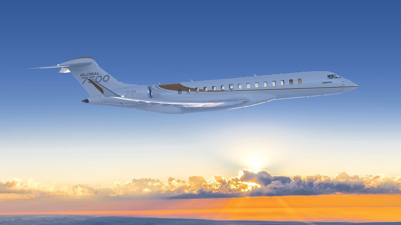 Bombardier sees the Global 7500 as an integral part of improved profitability in upcoming years. (Photo: Bombardier)