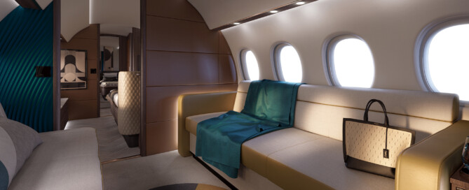 Falcon 10X Cabin